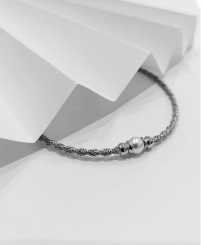 Pulseira Corda Pérola